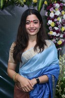 Rashmika Mandanna at Mysaa Launch